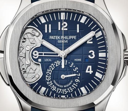 Patek Philippe Aquanaut Travel Time 5650G-001 Advanced Research Mens Watch.