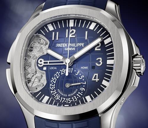 Patek Philippe Aquanaut Travel Time 5650G-001 Advanced Research Mens Watch.