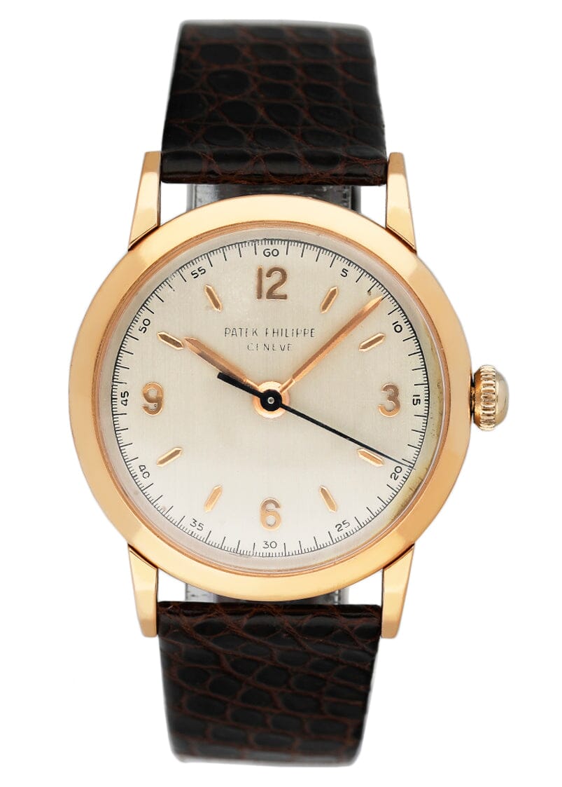 Patek Philippe Calatrava 2466 18K Rose Gold Watch - Watches