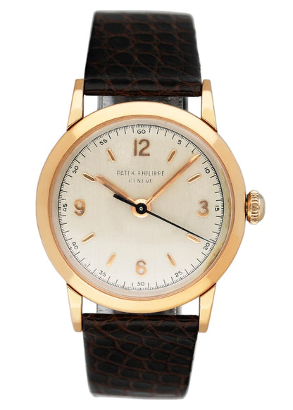 Patek Philippe Calatrava 2466 18K Rose Gold Watch - Watches
