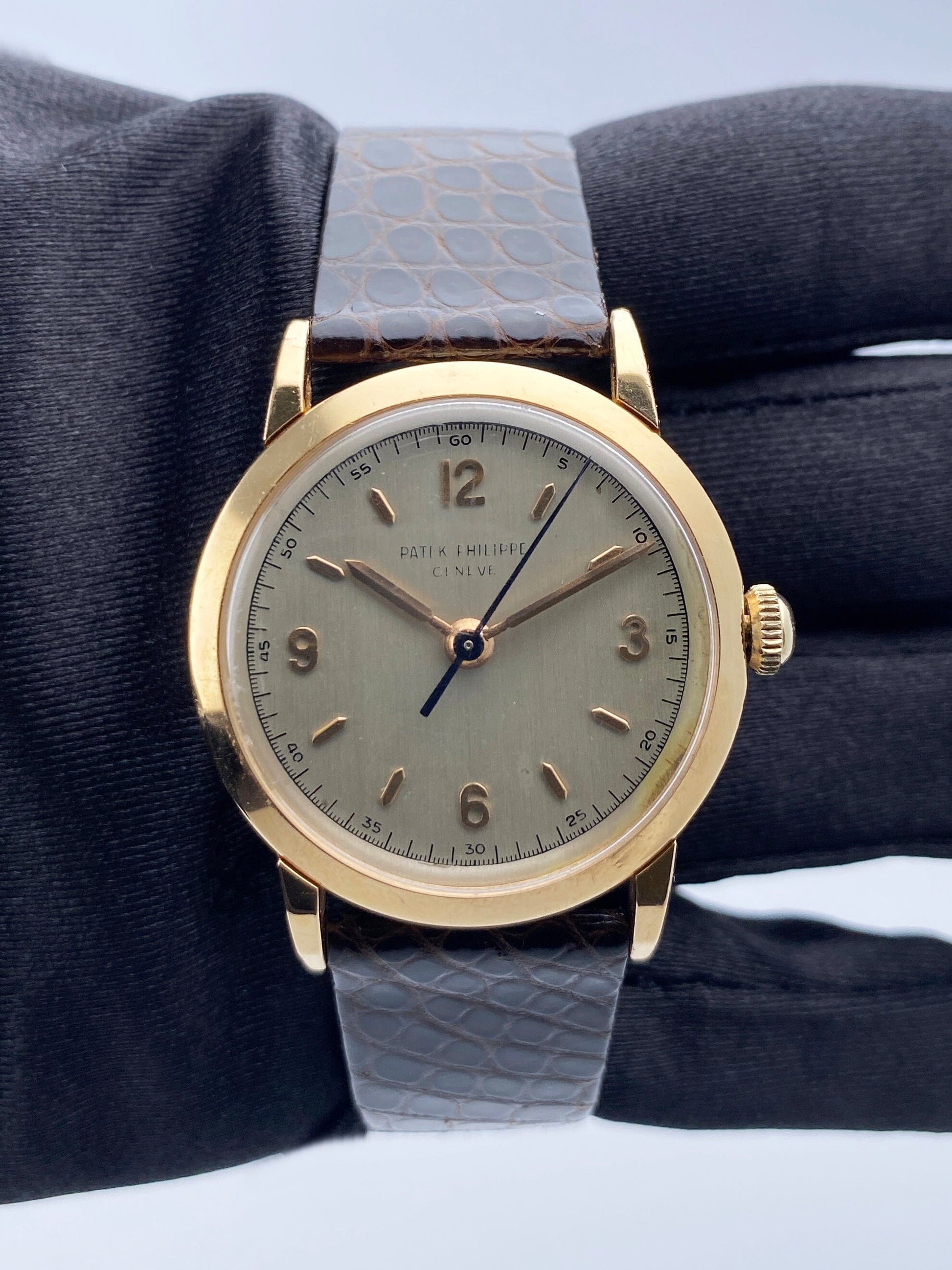 Patek Philippe Calatrava 2466 18K Rose Gold Watch - Watches