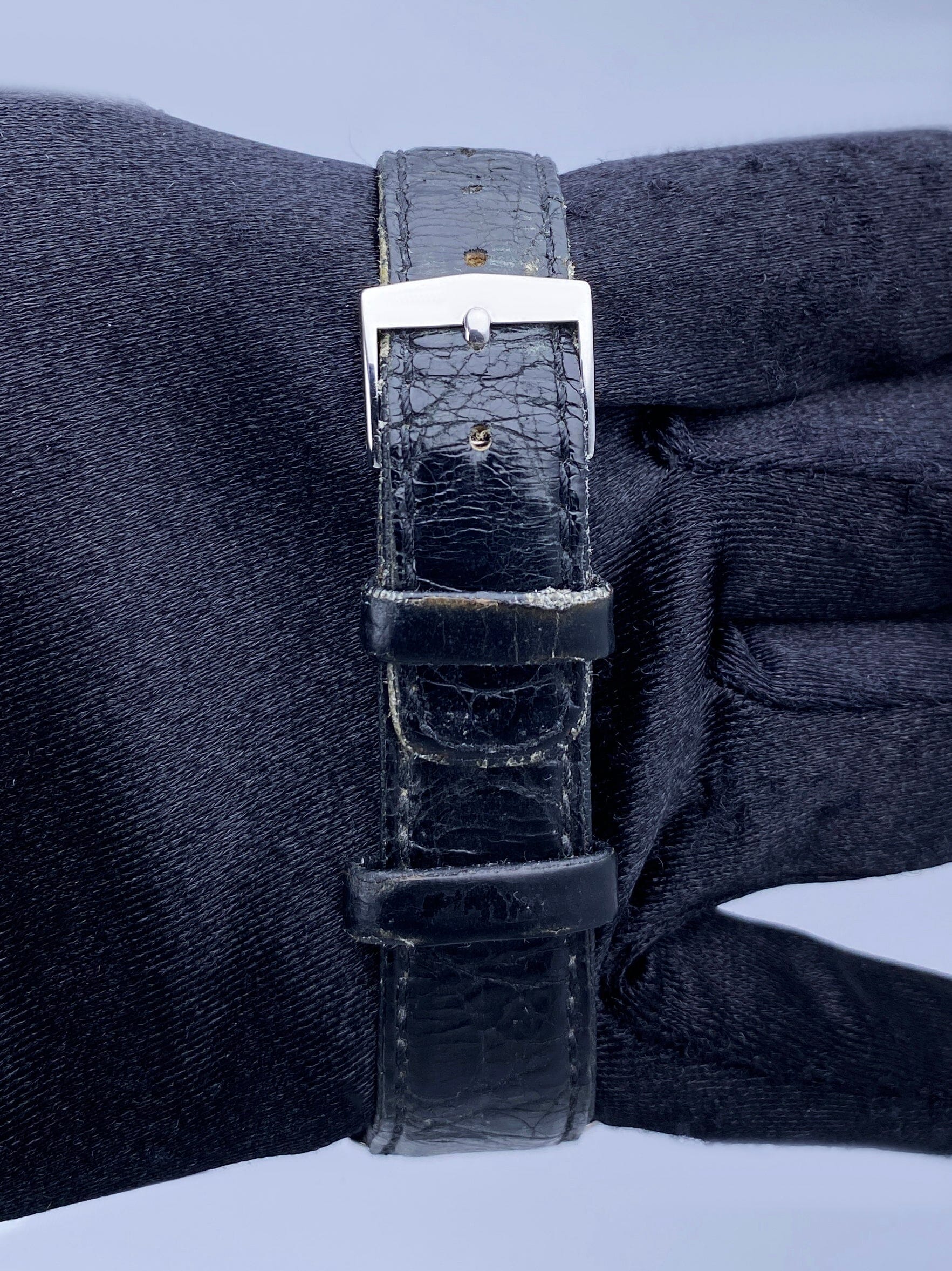Patek Philippe Calatrava 3445G 18K White Gold Mens Watch