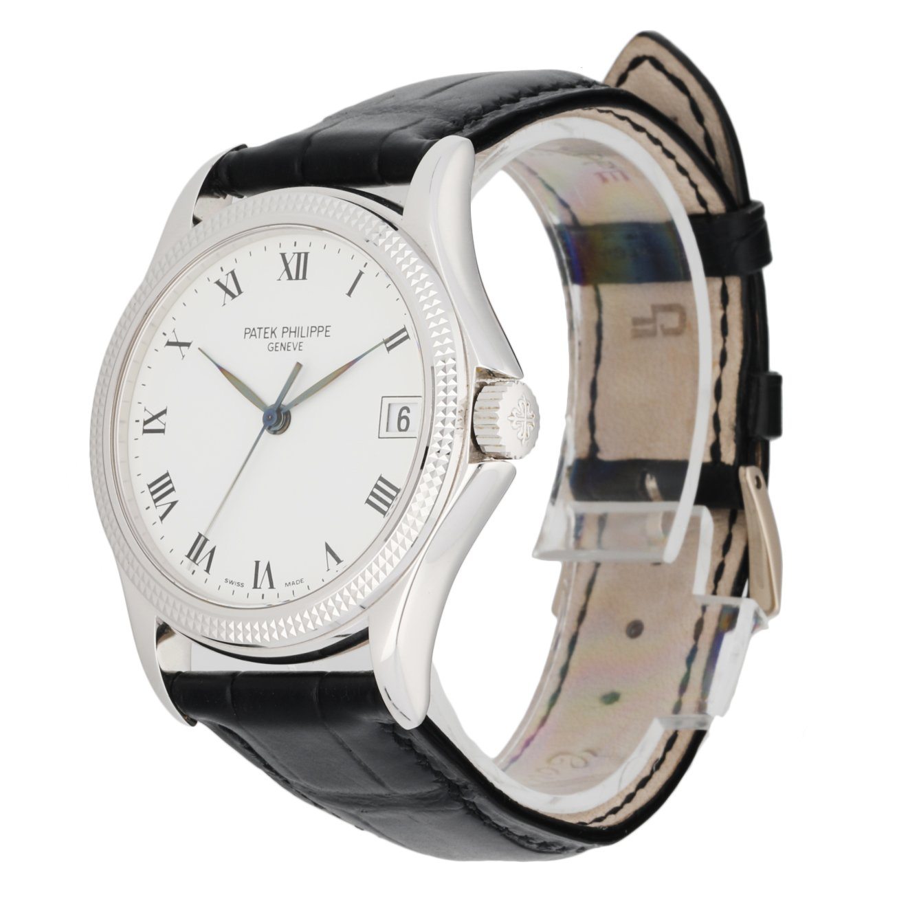 Patek Philippe Calatrava 5117G 18K White Gold Men's Watch Box & Papers