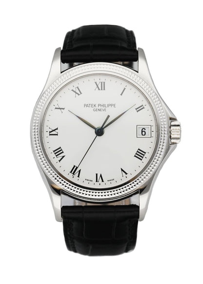 Patek Philippe Calatrava 5117G 18K White Gold Men's Watch Box & Papers