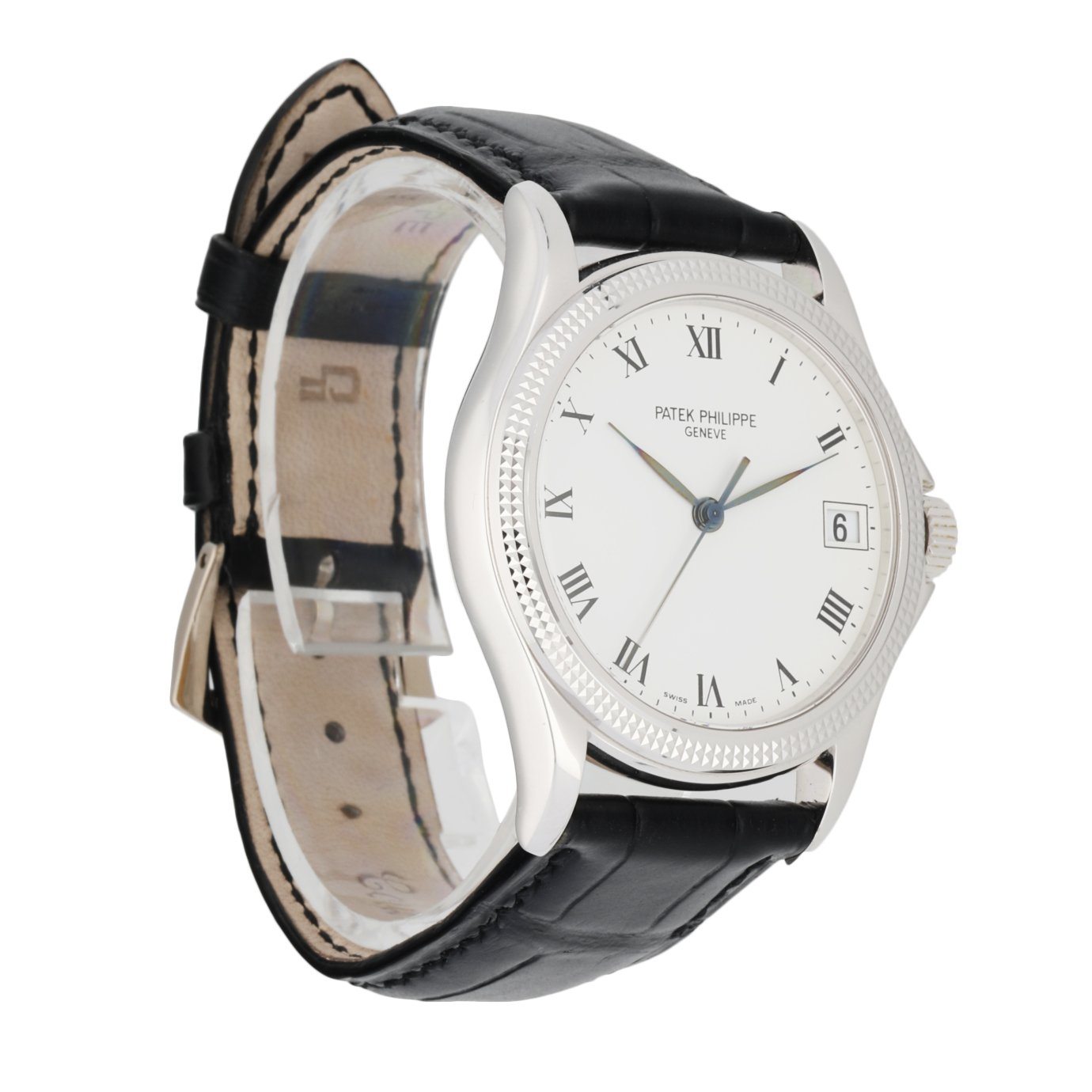 Patek Philippe Calatrava 5117G 18K White Gold Men's Watch Box & Papers