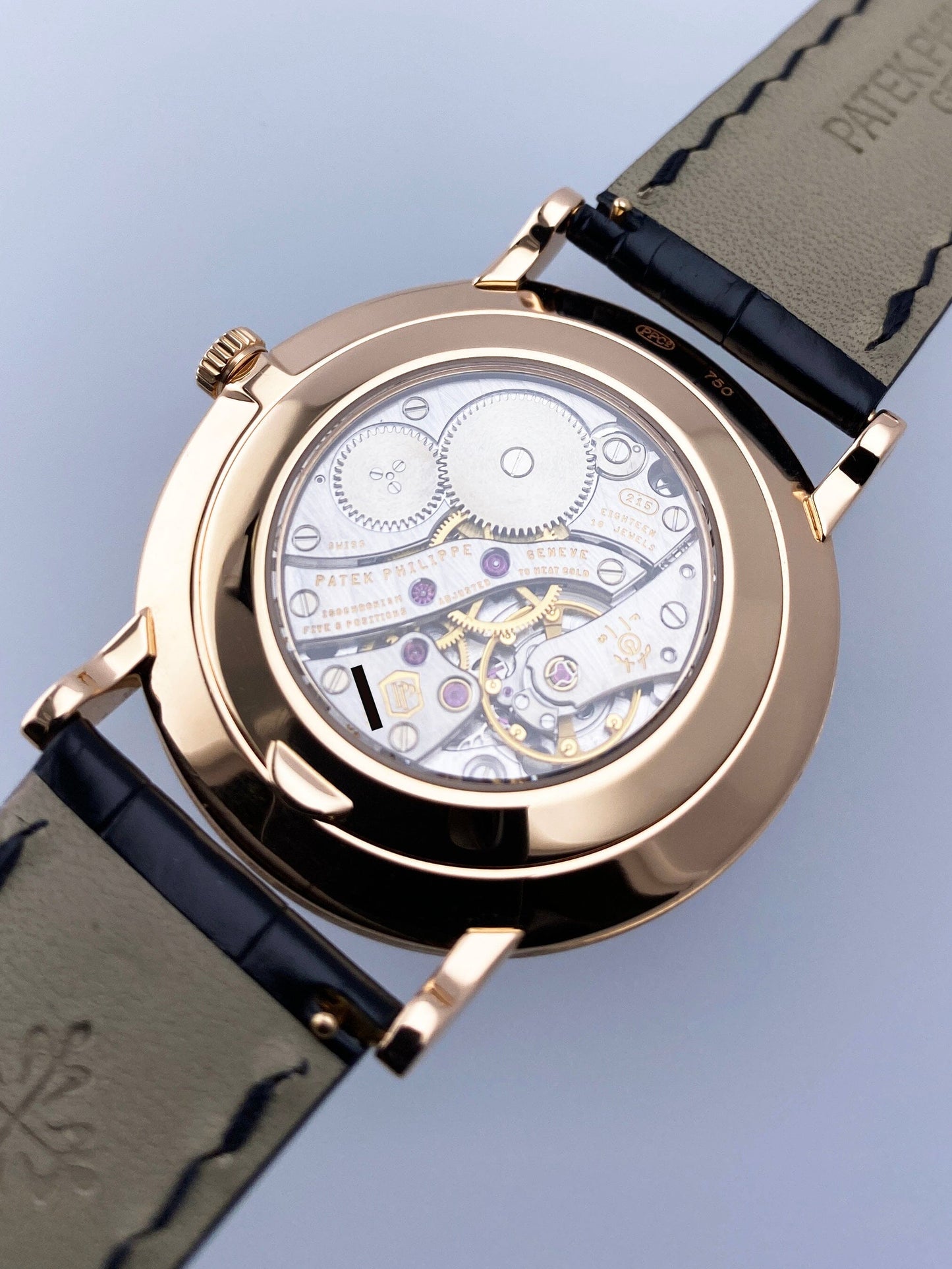 Patek Philippe Calatrava 5119R 18K Rose Gold Mens Watch With Archives - Wristwatch