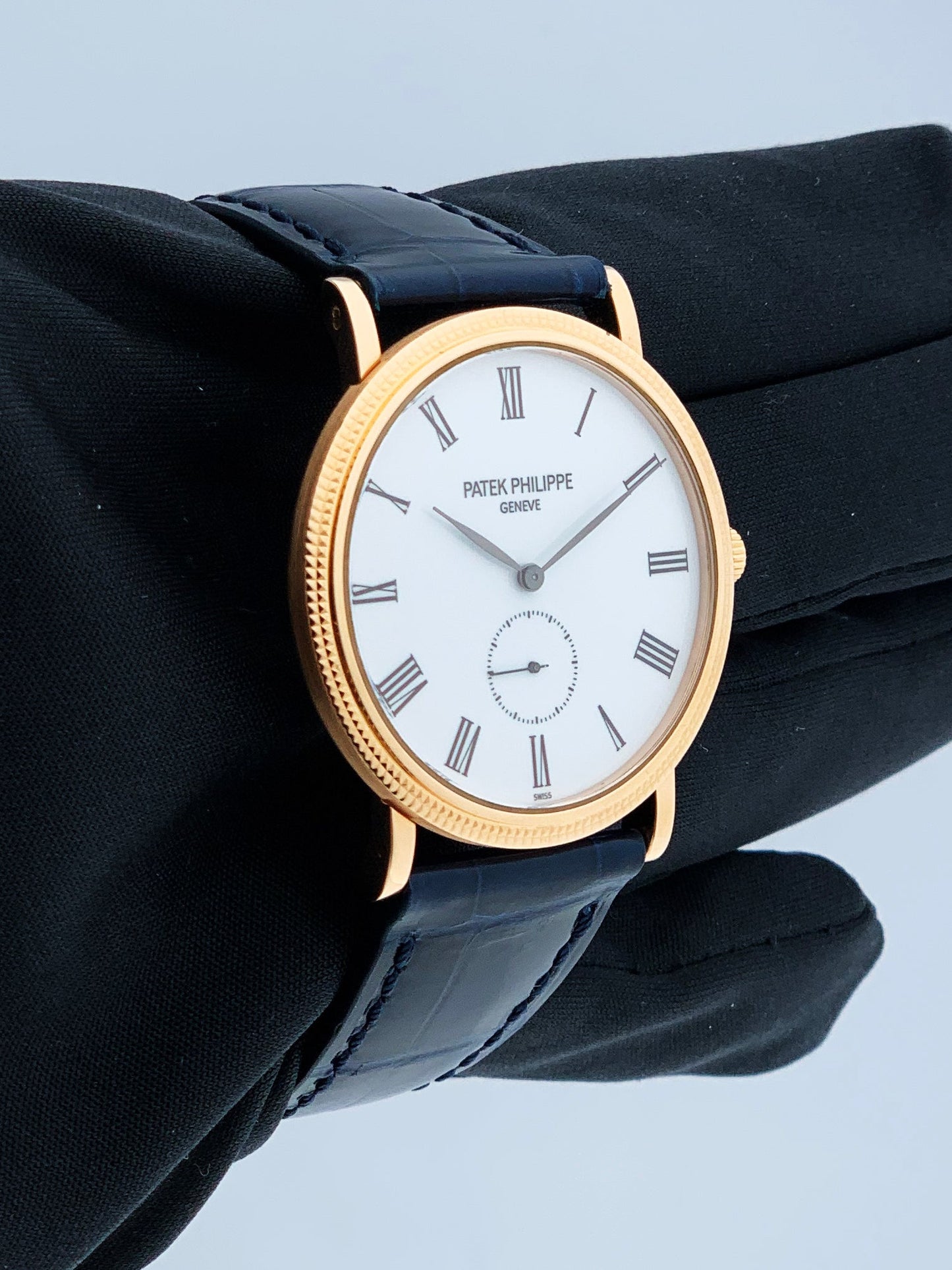 Patek Philippe Calatrava 5119R Rose Gold Mens Watch - Wristwatch