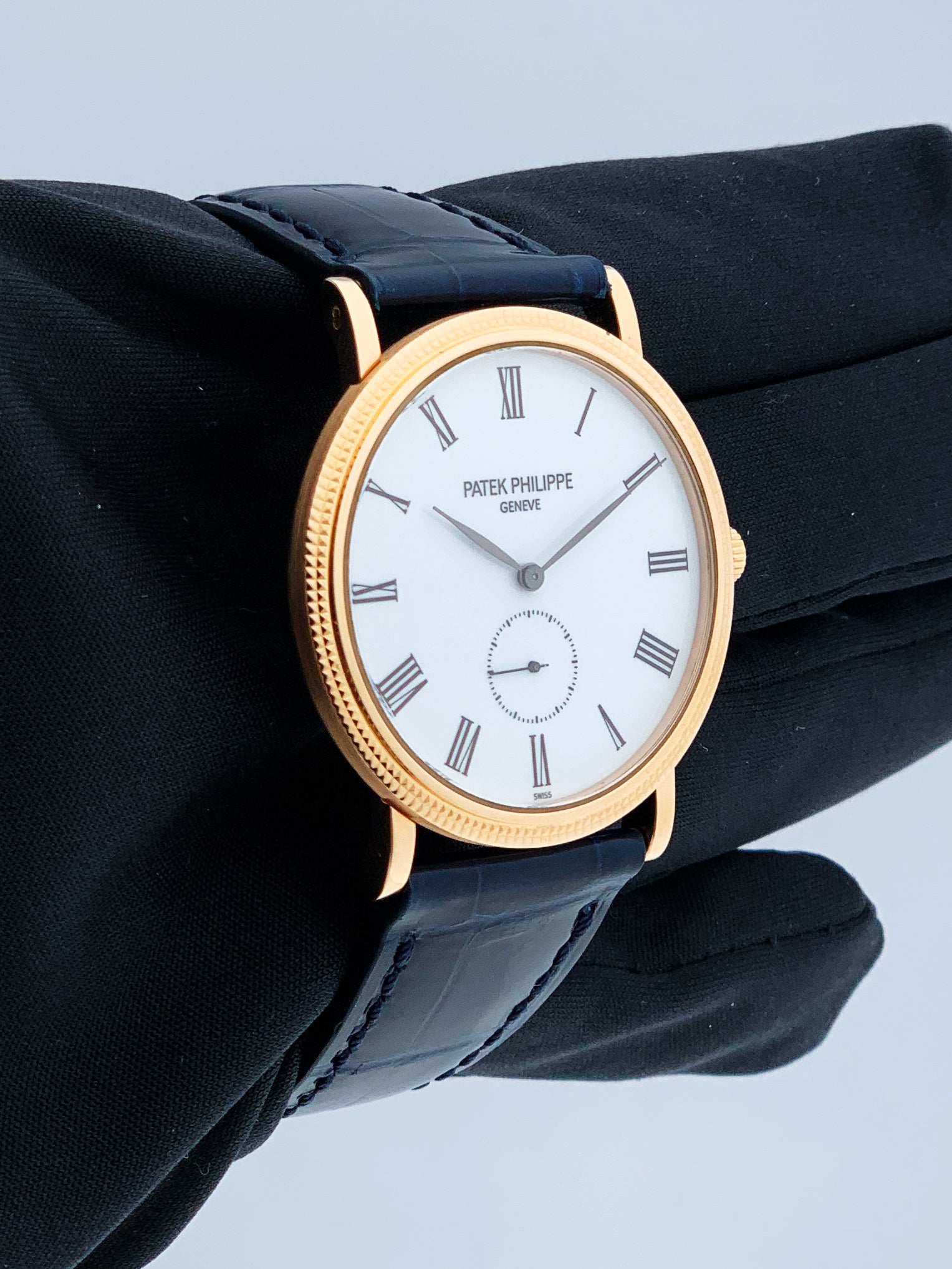 Patek Philippe Calatrava 5119R Rose Gold Mens Watch - Wristwatch