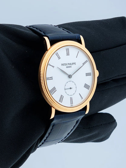 Patek Philippe Calatrava 5119R Rose Gold Mens Watch - Wristwatch