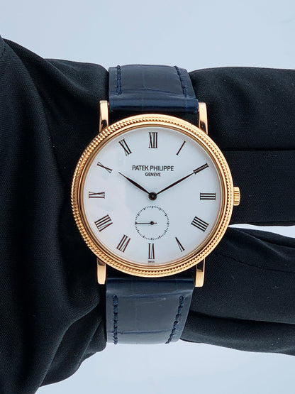 Patek Philippe Calatrava 5119R Rose Gold Mens Watch - Wristwatch