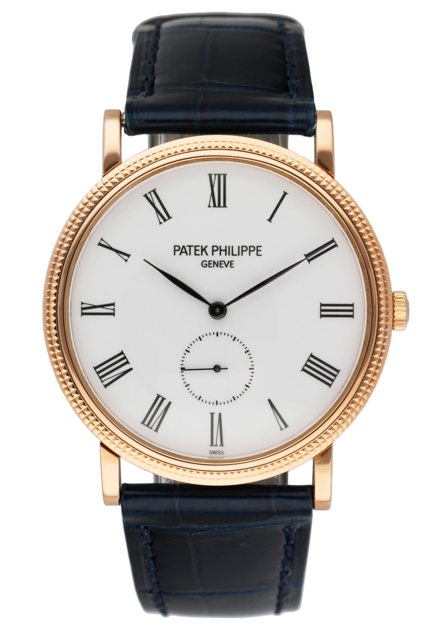 Patek Philippe Calatrava 5119R Rose Gold Mens Watch - Wristwatch