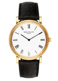 Patek Philippe Calatrava 5120J 18K Yellow Gold Mens Watch Box Papers