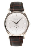 Patek Philippe Calatrava 5196G 18K White Gold Mens Watch Box Papers