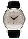 Patek Philippe Calatrava 5196G 18K White Gold Mens Watch - Wristwatch