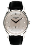 Patek Philippe Calatrava 5196G White Gold Mens Watch - Virtual