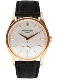 Patek Philippe Calatrava 5196R 18K Rose Gold Men’s Watch Box & Papers - Wristwatch