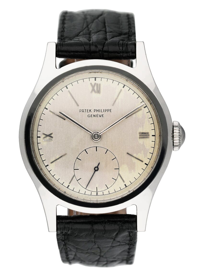 Patek Philippe Calatrava 565 Stainless Steel Mens Watch With Archives
