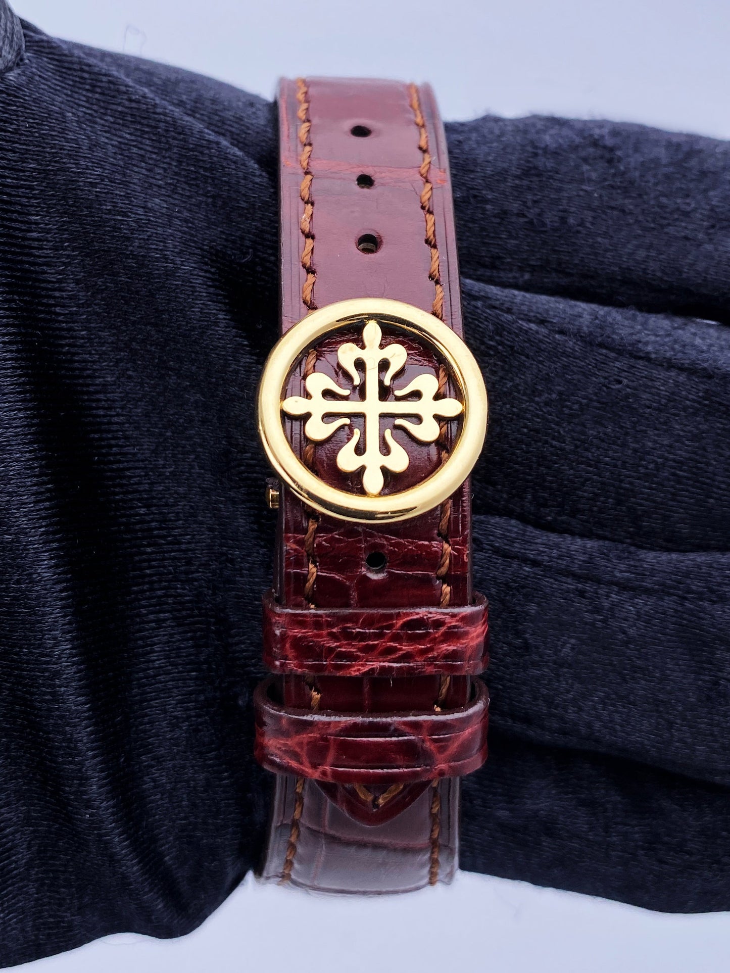 Patek Philippe Calatrava Travel Time 5134J 18K Yellow Gold Mens Watch - Wristwatch