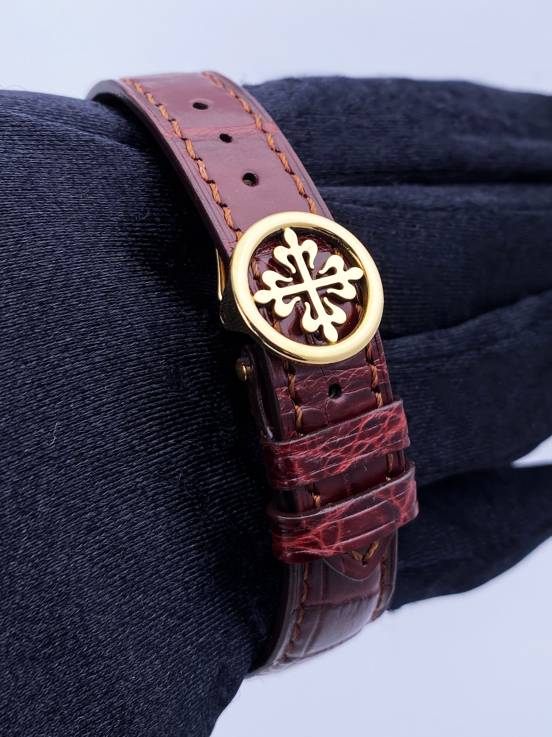 Patek Philippe Calatrava Travel Time 5134J 18K Yellow Gold Mens Watch - Wristwatch