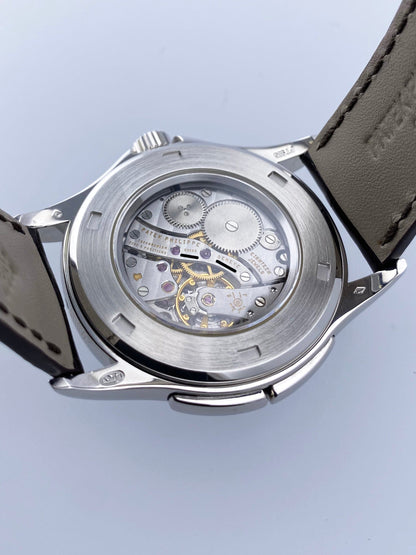 Patek Philippe Calatrava Travel Time 5134P Platinum Mens Watch