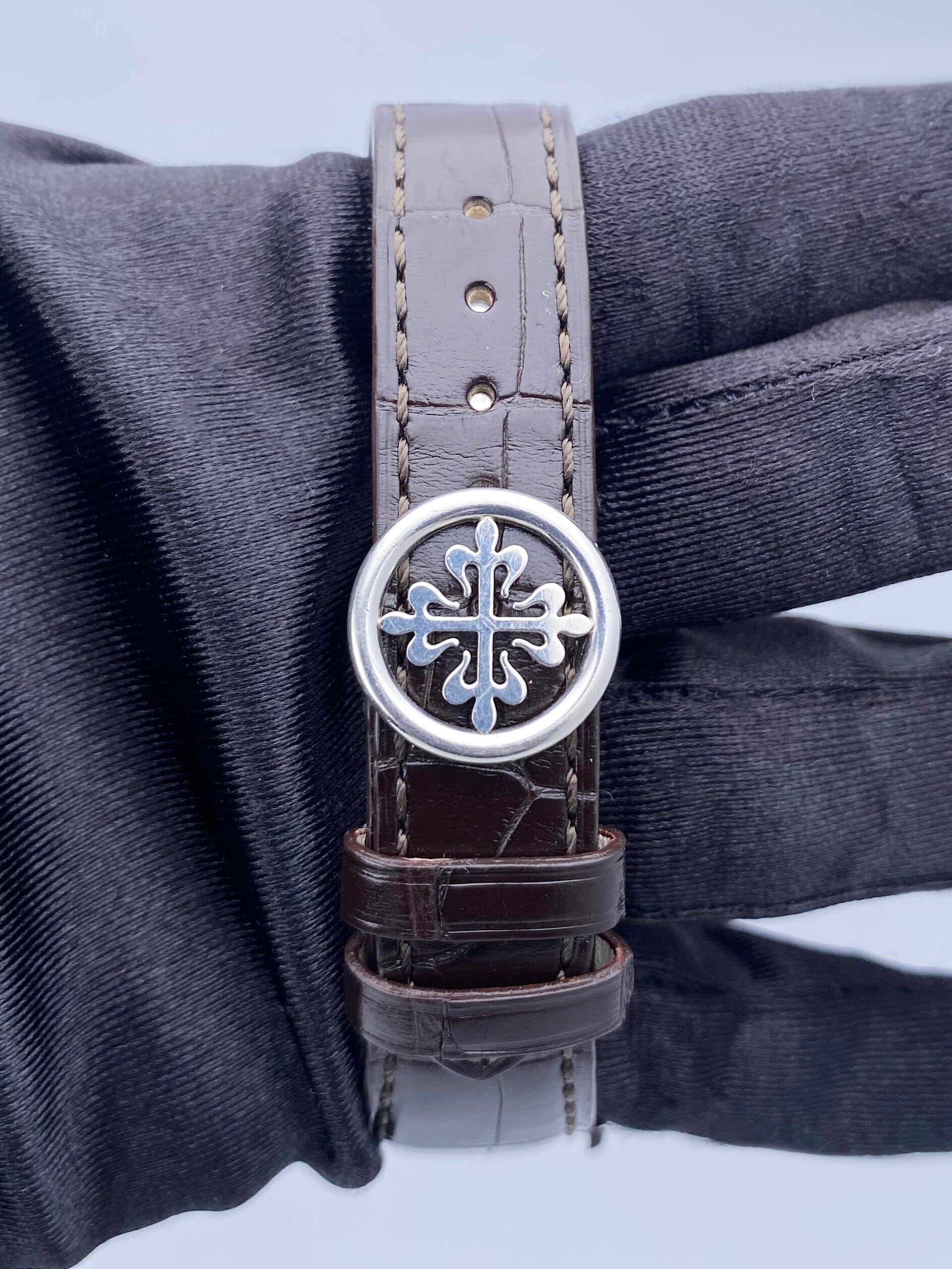 Patek Philippe Calatrava Travel Time 5134P Platinum Mens Watch