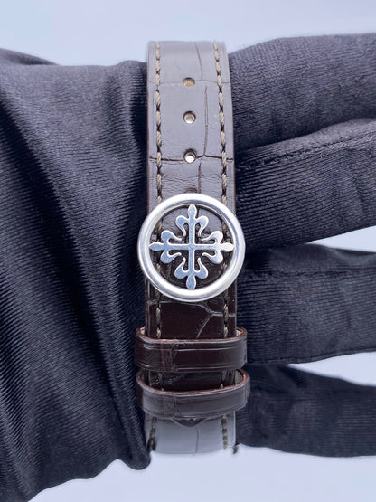 Patek Philippe Calatrava Travel Time 5134P Platinum Mens Watch