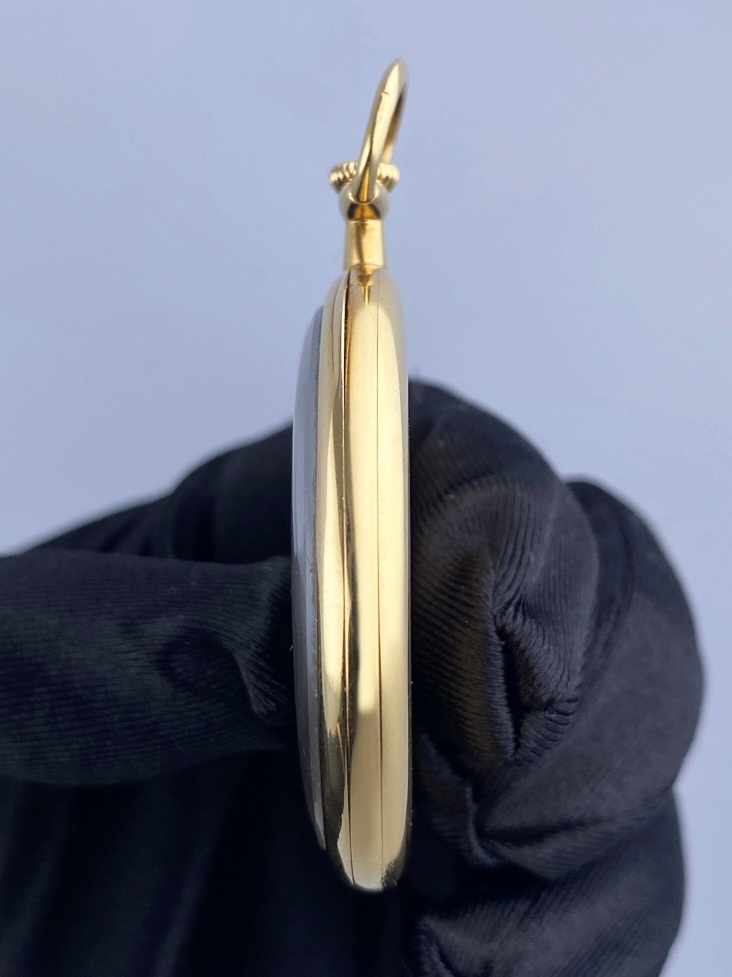Patek Philippe & Cie Black Dial 18K Yellow Gold Openface Pocket Watch - Watches