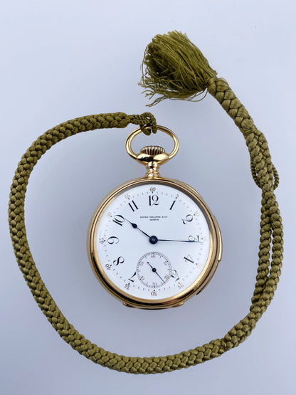 Patek Philippe & Co. 5 Minute Repeater Pocket Watch 18K Rose Gold