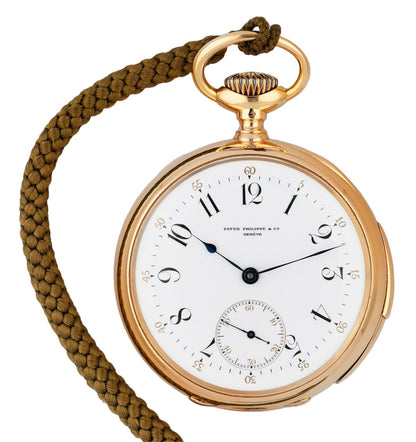 Patek Philippe & Co. 5 Minute Repeater Pocket Watch 18K Rose Gold