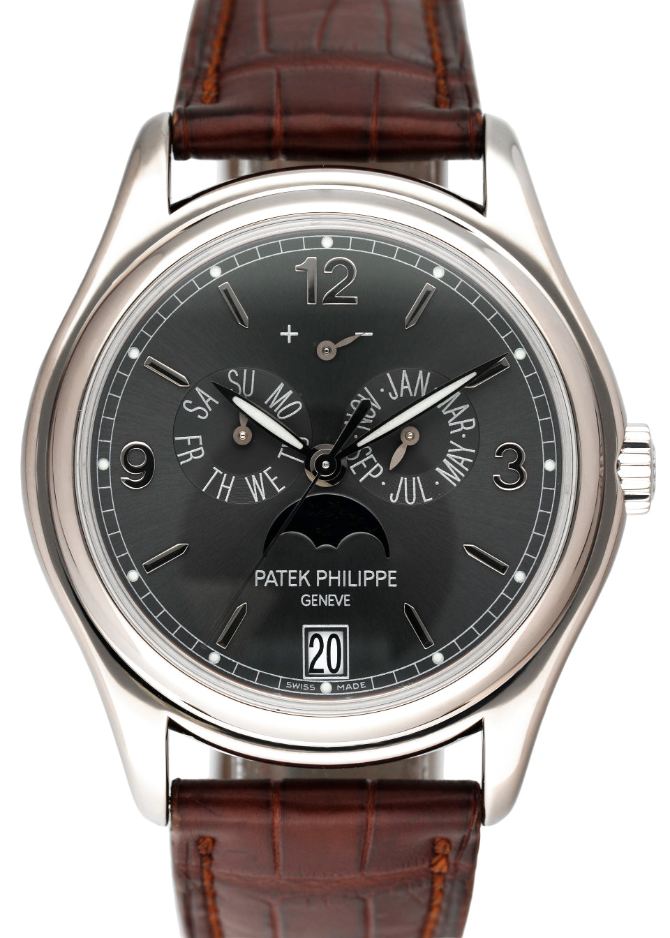 Patek Philippe Annual Calendar 5146G Mens Watch Box Papers - Virtual
