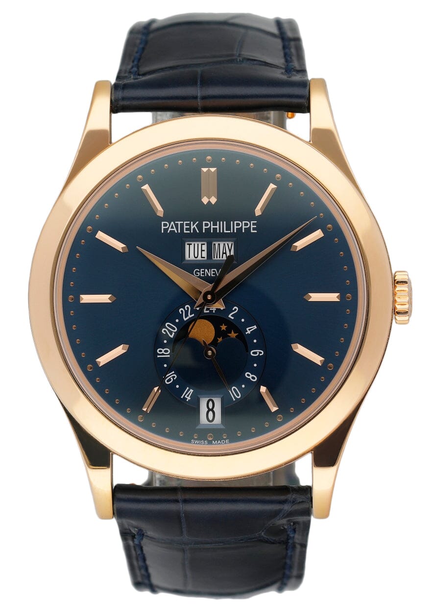 Patek Philippe Complications 5396R Blue Dial Mens Watch Box Papers - Watches