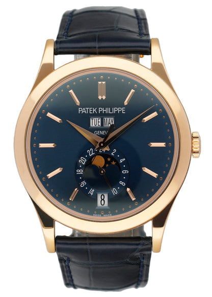 Patek Philippe Complications 5396R Blue Dial Mens Watch Box Papers - Watches