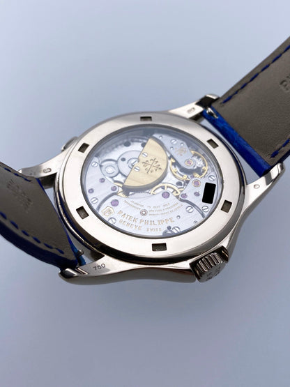 Patek Philippe Complications World Time 5130G Mens Watch Box Papers