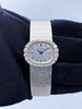 Patek Philippe Diamond Bezel 18K White Gold Ladies Watch