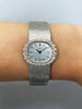 Patek Philippe Diamond Bezel 18K White Gold Ladies Watch