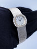 Patek Philippe Diamond Bezel 18K White Gold Ladies Watch