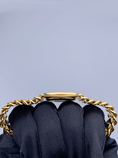 Patek Philippe Ellipse 3848/019 Blue Dial 18K Yellow Gold Ladies Watch With Papers - Virtual