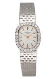 Patek Philippe Ellipse 4102 Diamond Silver Dial Ladies Watch