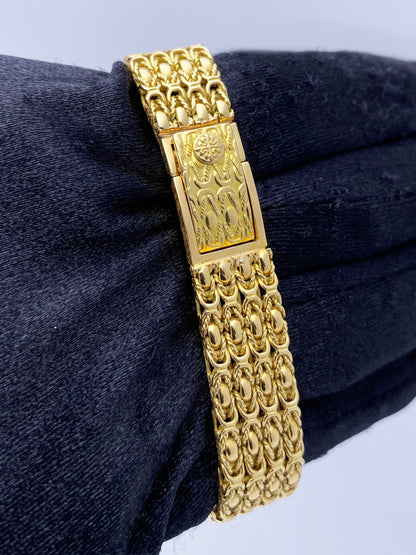 Patek Philippe Ellipse 4698/1 Diamond 18K Yellow Gold Ladies Watch With Archives