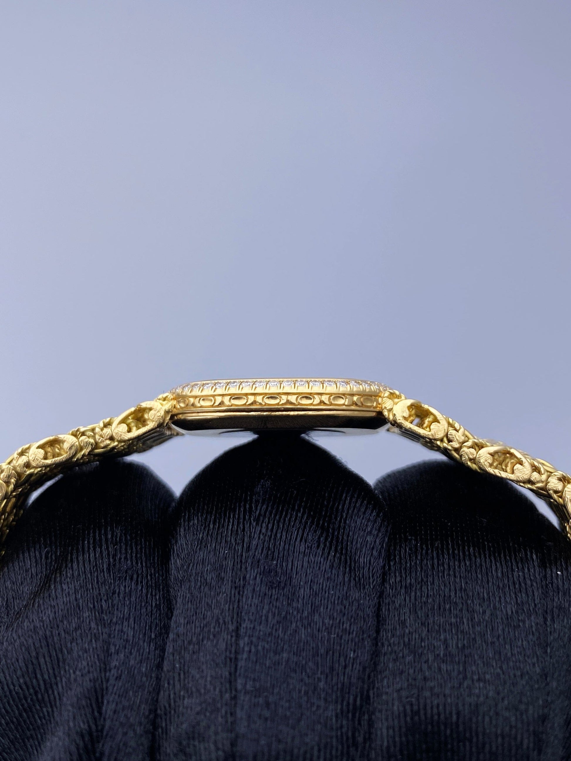 Patek Philippe Ellipse 4698/1 Diamond 18K Yellow Gold Ladies Watch With Archives