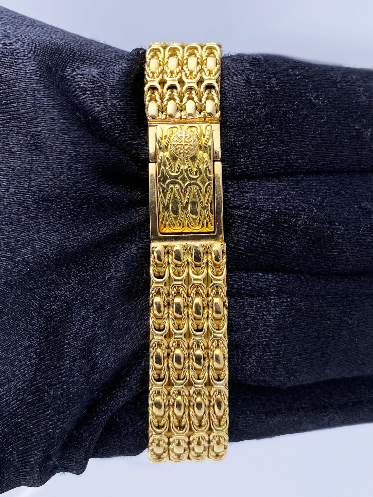 Patek Philippe Ellipse 4698/1 Diamond 18K Yellow Gold Ladies Watch With Archives