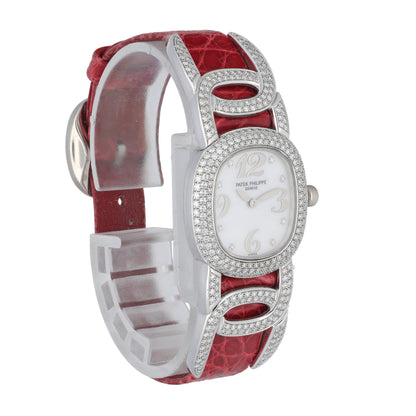 Patek Philippe Ellipse 4832G MOP White Gold Diamond Ladies Watch - Virtual