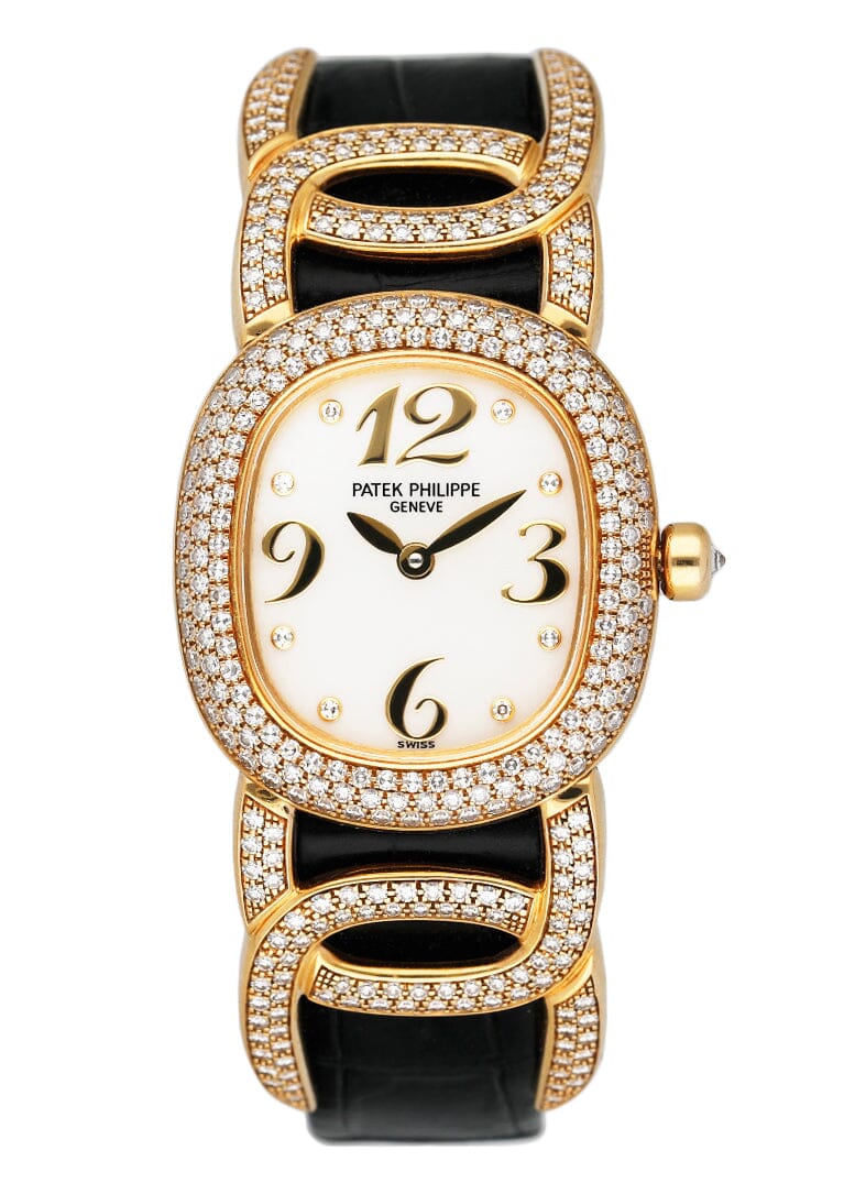 Patek Philippe Golden Ellipse 4832 MOP Diamond Ladies Watch - Watches