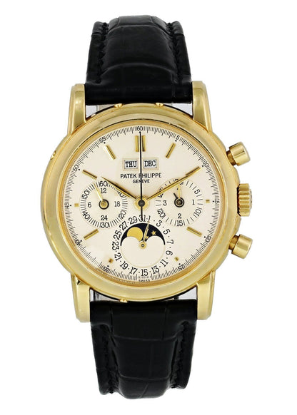 Patek Philippe Grand Complications 3970J Perpetual Calendar Chronograph Mens Watch - Virtual