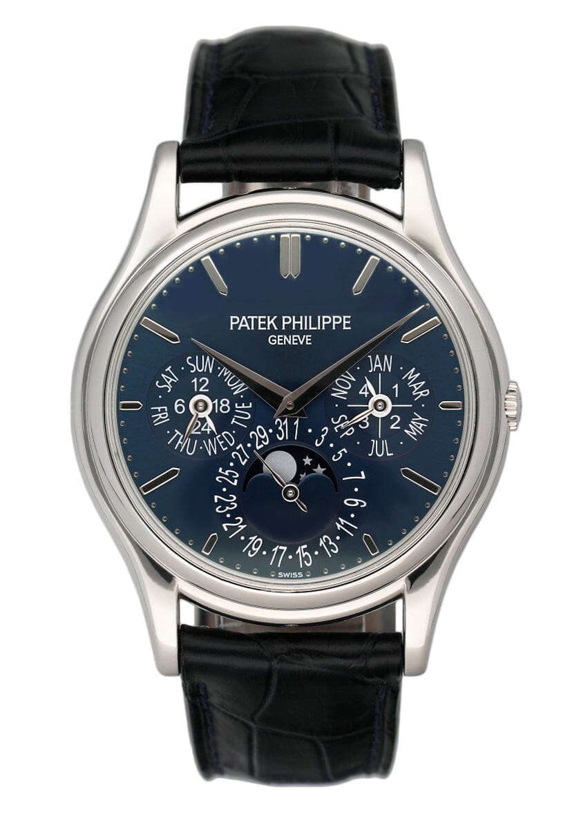 Patek Philippe Grand Complications 5140P-001 Blue Dial Mens Watch
