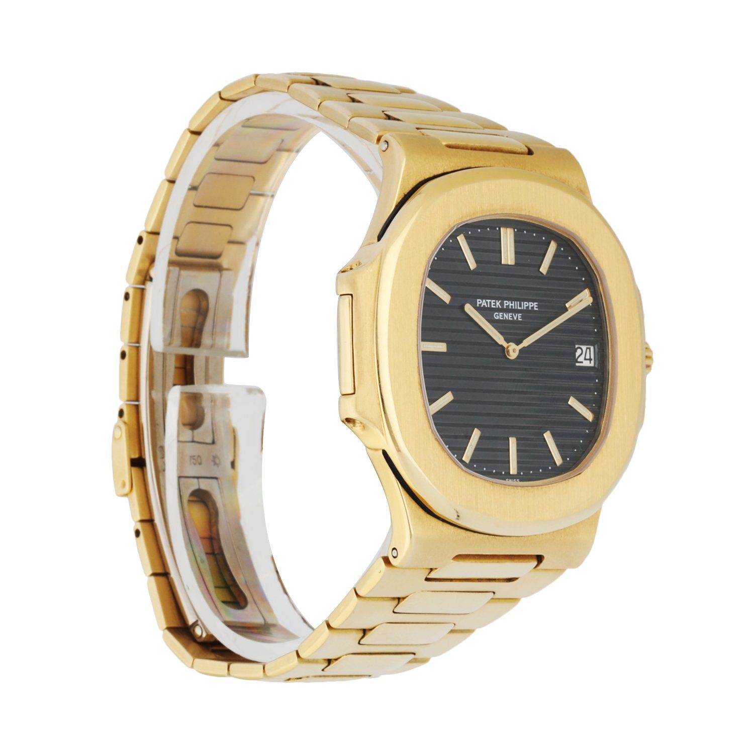 Patek Philippe Nautilus 3700/11J Jambo 18K Yellow Gold Men’s Watch - Virtual