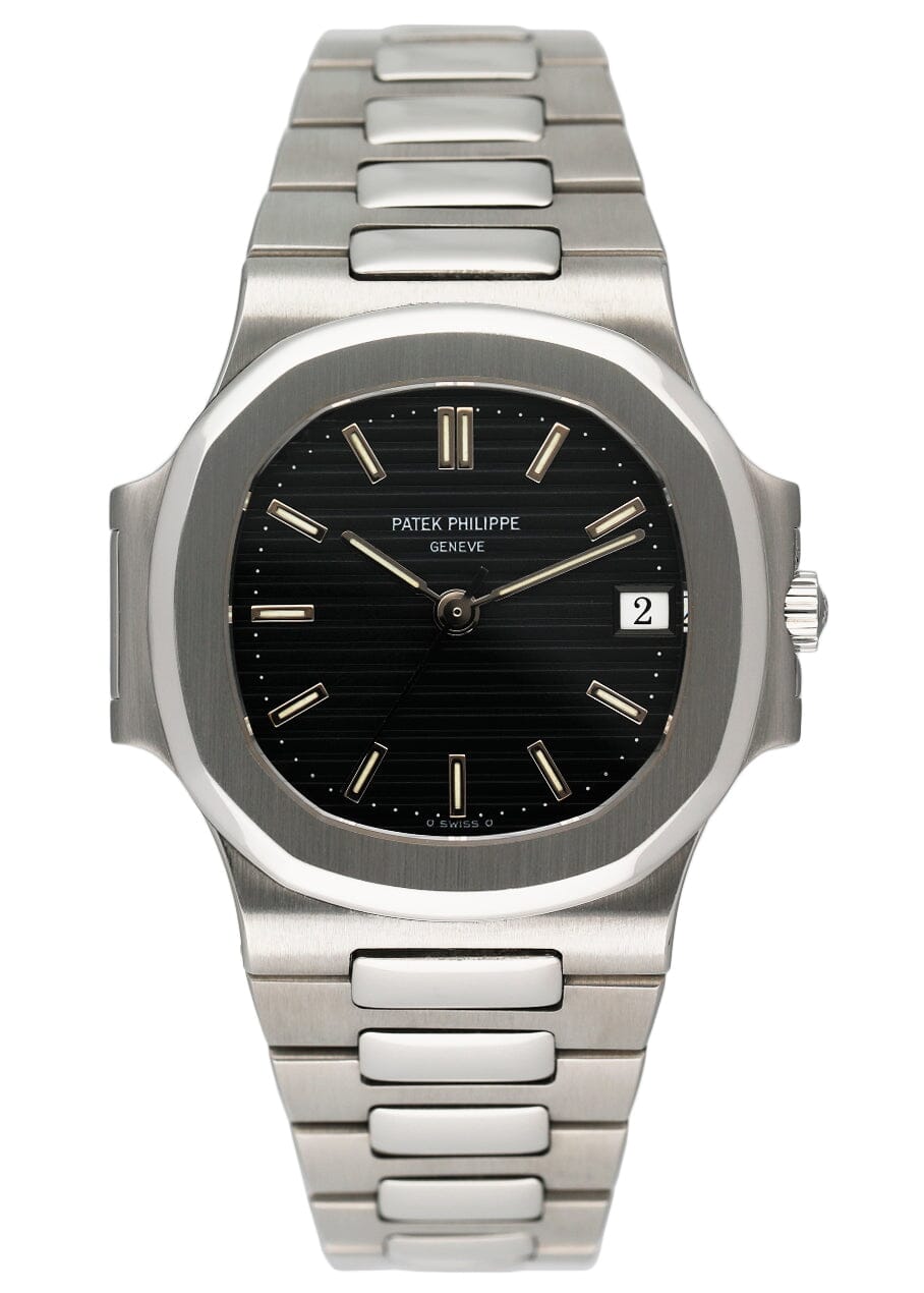 Patek Philippe Nautilus 3800/1 Blue Dial Mens Watch With Papers