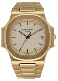 Patek Philippe Nautilus 3800J 18K Yellow Gold Ladies Watch