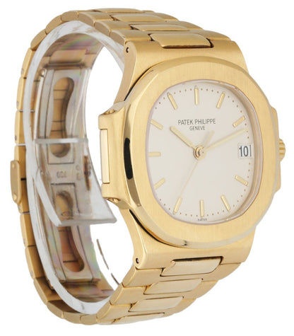 Patek Philippe Nautilus 3800J 18K Yellow Gold Ladies Watch