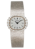 Patek Philippe Pave Diamond Dial Ladies Watch